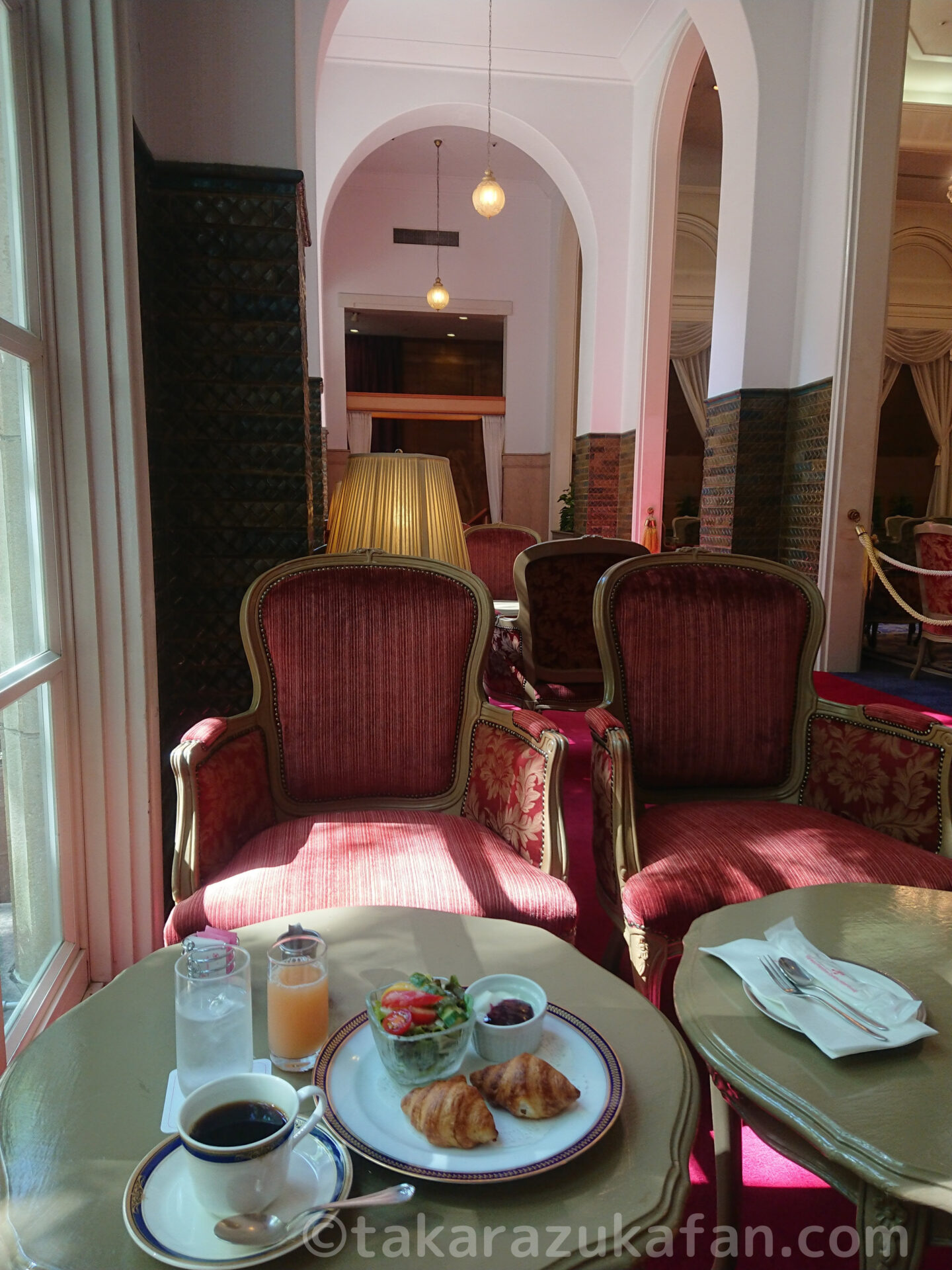 旧宝塚ホテルの朝食